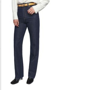 NWT Reformation Cowboy High Waist Straight Leg Jeans